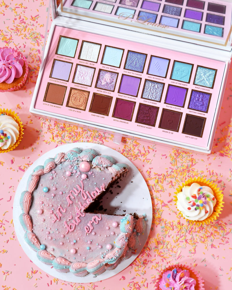 Eine Streusel-von-Wünsche-Lidschatten-Palette