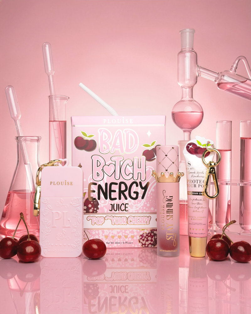 Dúo de manos y labios Cherry Crush