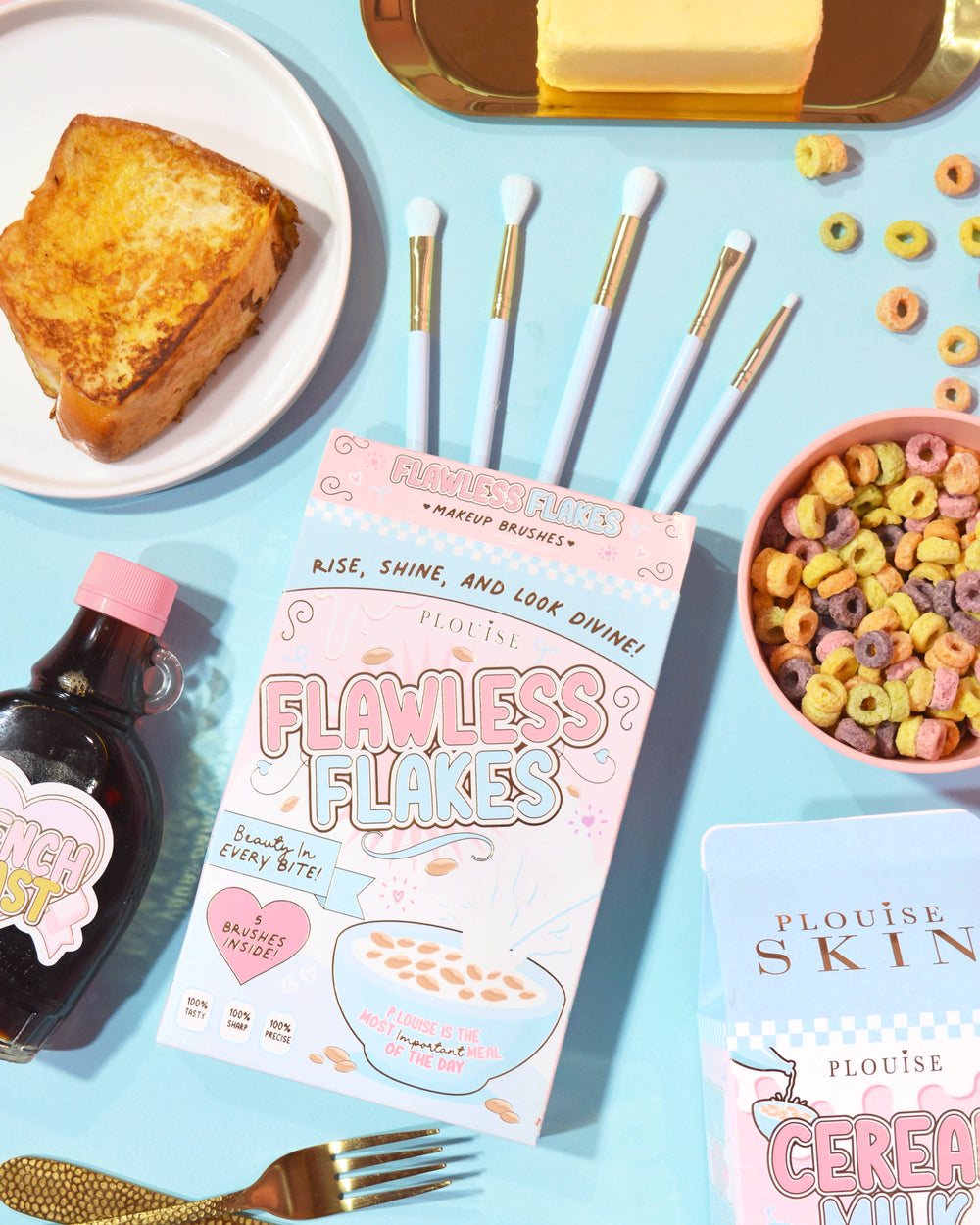 Juego de brochas Flawless Flakes