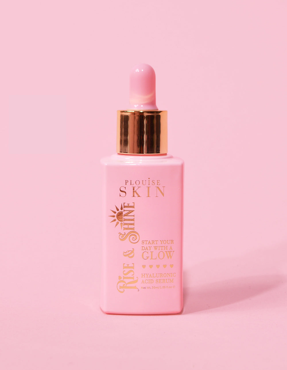 Suero de ácido hialurónico sin perfume Rise & Shine