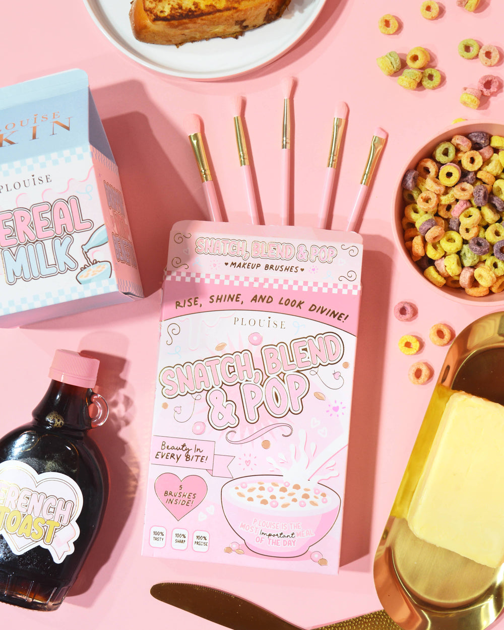 Snatch Blend und Pop Pinselset
