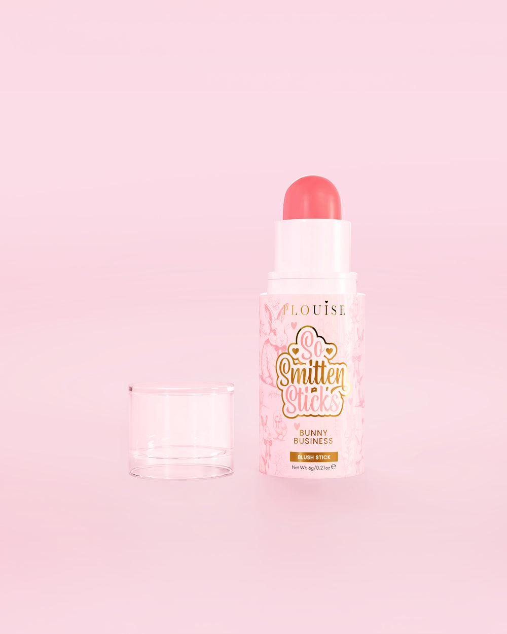 Colorete en barra So Smitten de P.Louise en tono Bunny Business