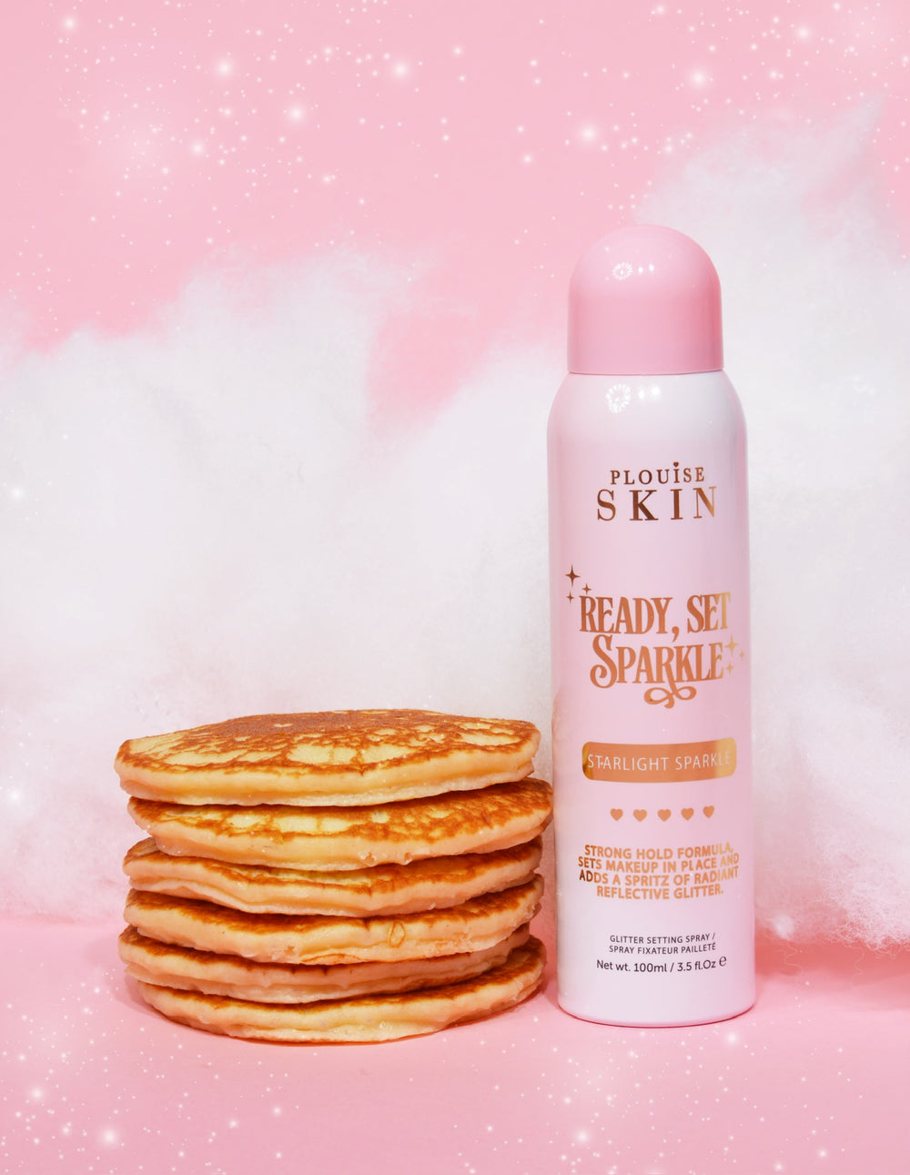 Trío fijador en spray con purpurina Ready Set Sparkle