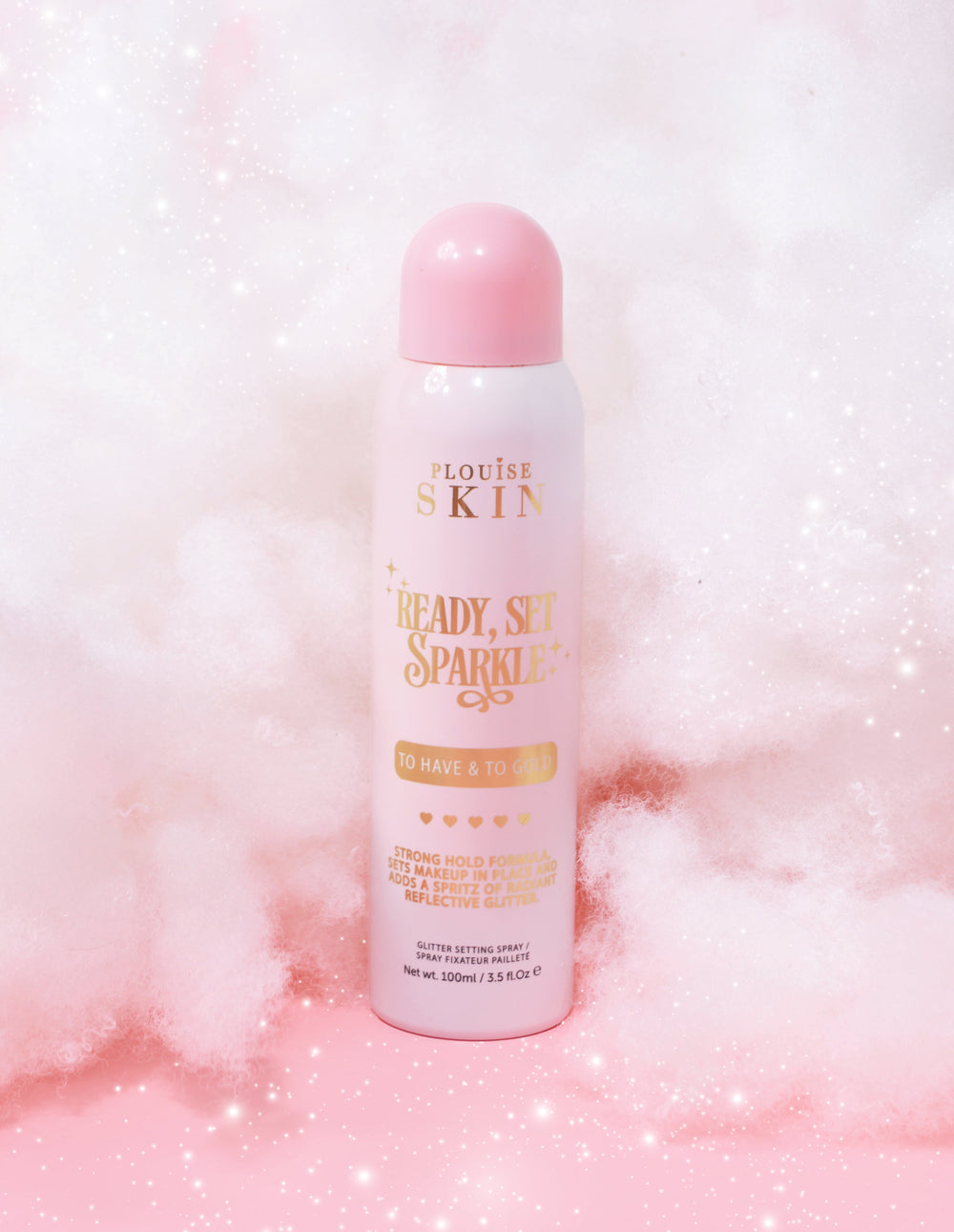 Trío fijador en spray con purpurina Ready Set Sparkle