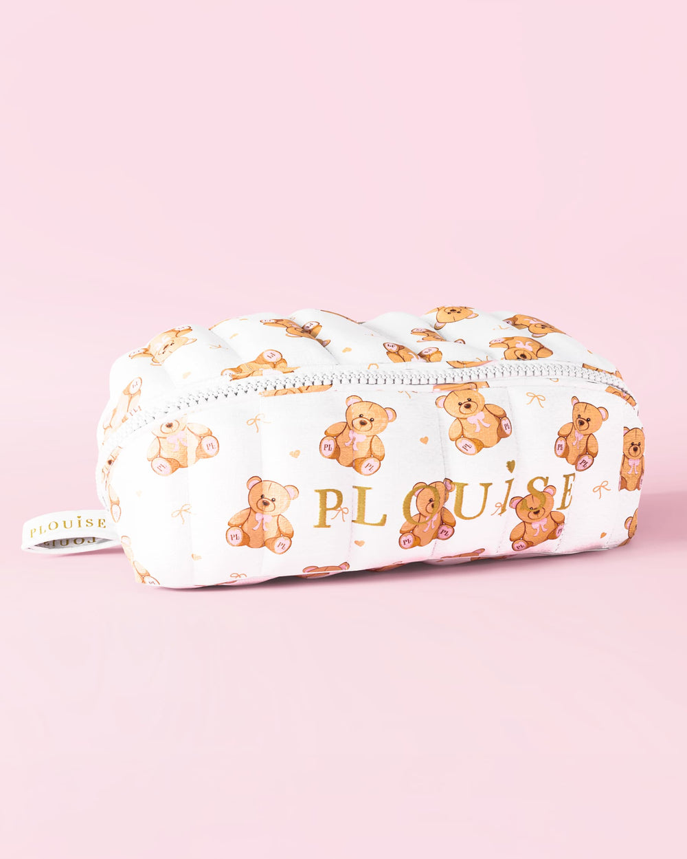 Die weichste Teddybär-Hautpflege- und Make-up-Tasche