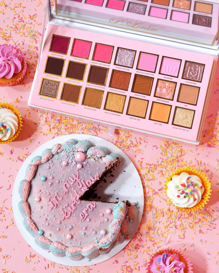 Eine Streusel-von-Wünsche-Lidschatten-Palette