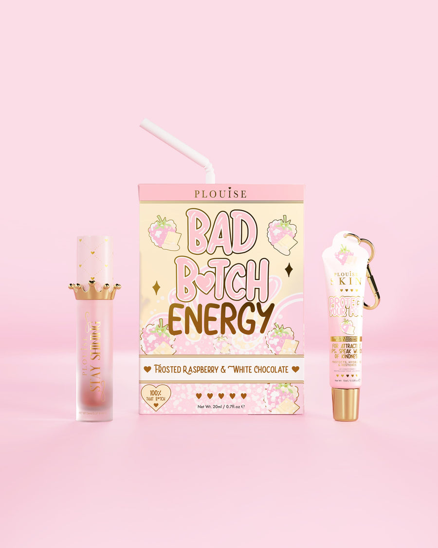 Bad Bitch Energy Lippenpflege- und Lippenöl-Duo