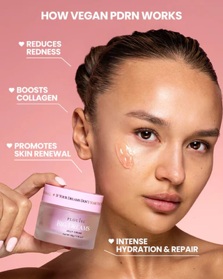 Benefits of the Big Dreams Collagen & Vegan PDRN Jelly Cream Moisturiser