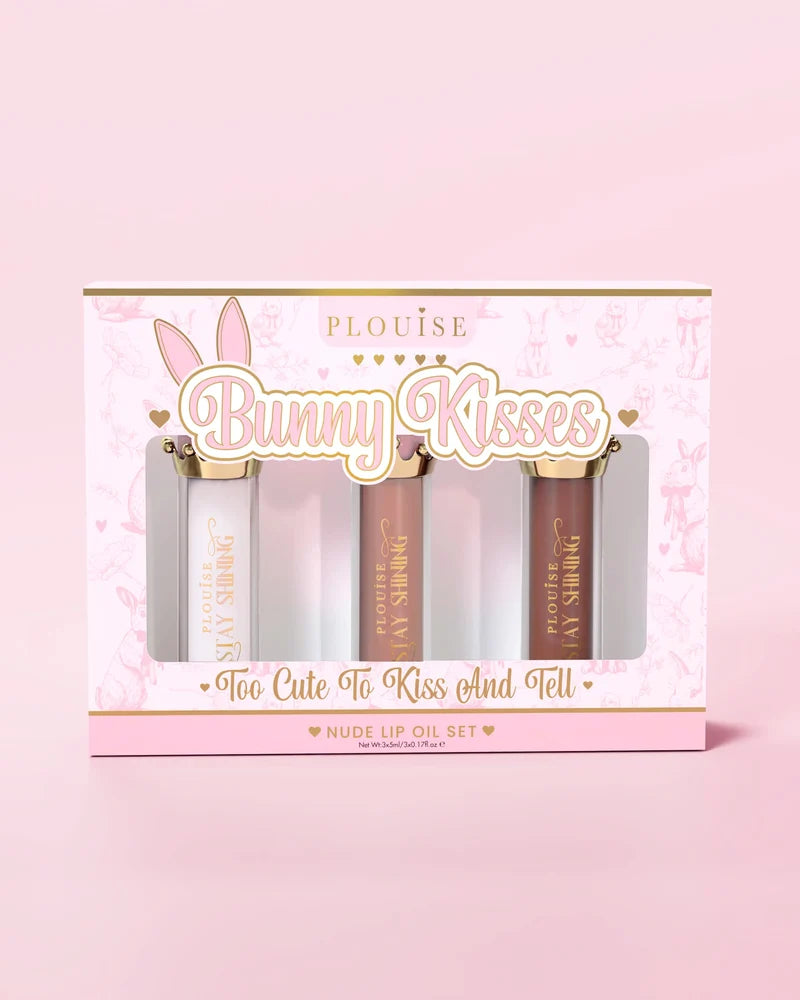 Bunny Kisses - Set de aceites labiales Stay Shining