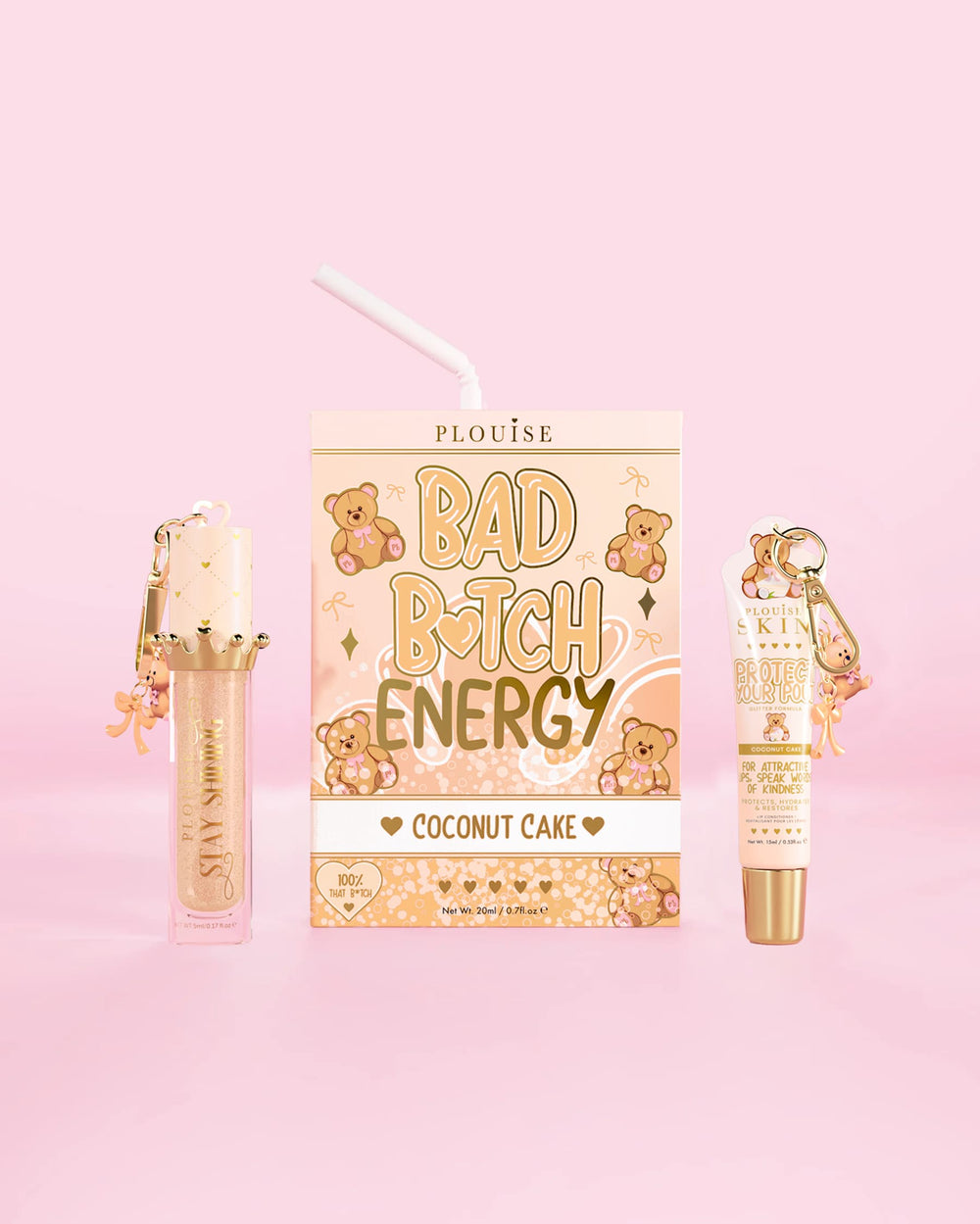 Set de cuidado corporal y bolso con estampado grande Teddy Touch - PRE-ORDEN