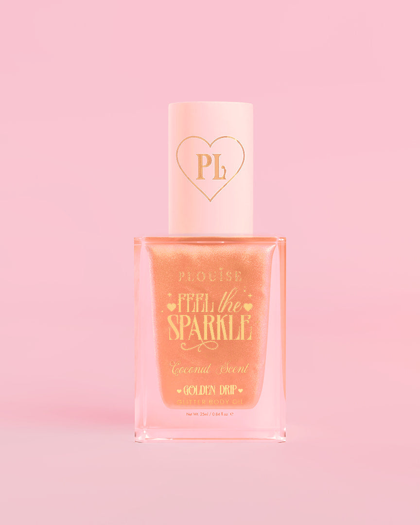 Aceite corporal con purpurina Feel The Sparkle Diamond - Golden Drip