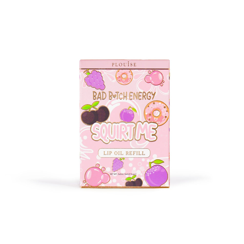 Paquetes de bolsitas de repuesto de aceite labial Squirt Me 5ml