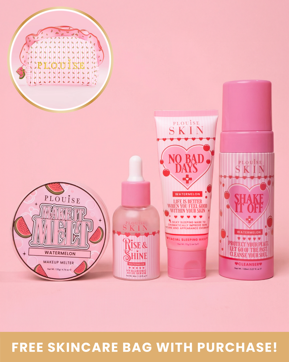 El set de cuidado de la piel Melt & Moisture