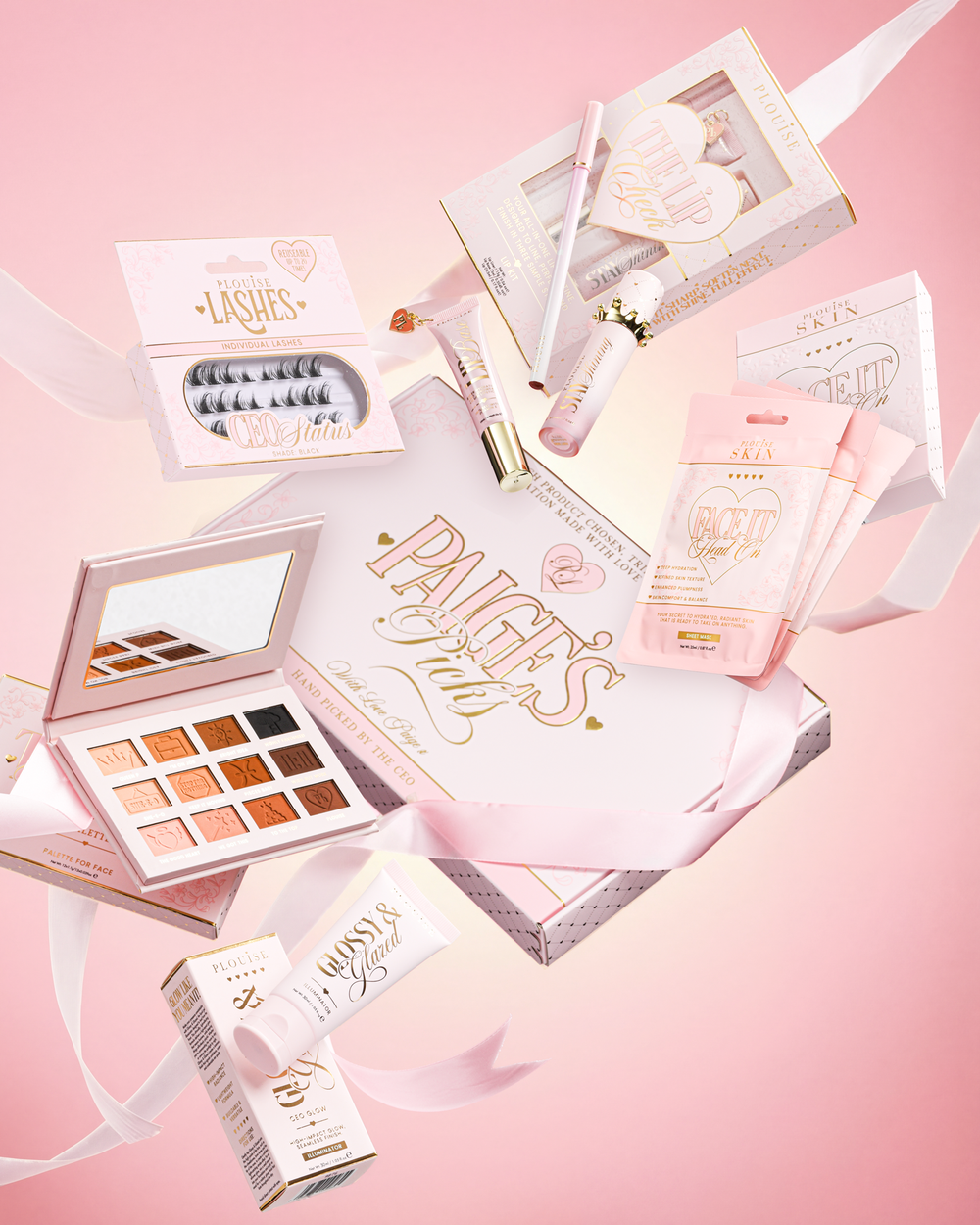 Set de maquillaje de selecciones de Paige