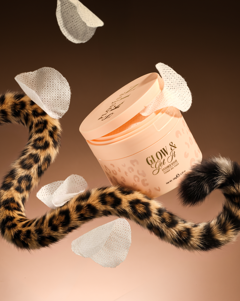 Cheetah Glow & Get It Kollagen-Gel-Tonerpads