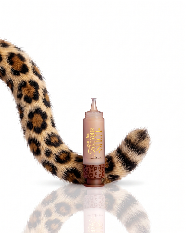 Cheetah Take Your Shot Suero potenciador facial iluminador