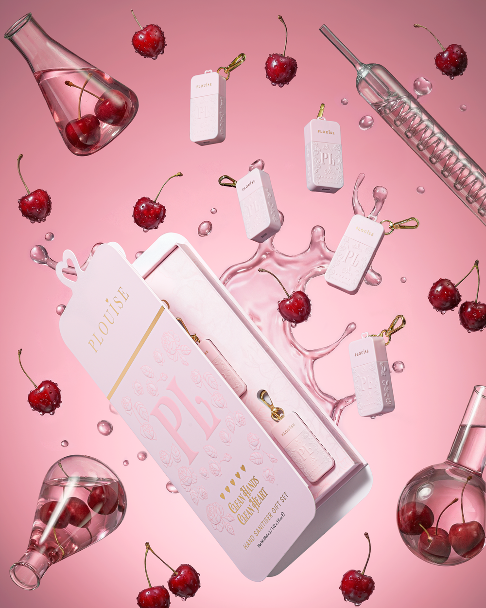 Set de regalo en spray limpiador de manos y cuidado corporal Pamper Me PR