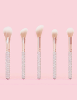 Paquete de brochas de maquillaje Crystal de 20 piezas