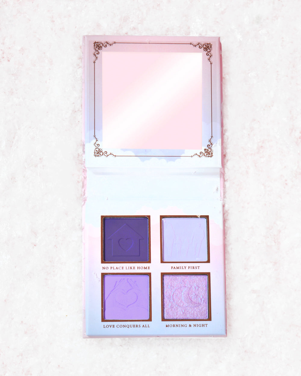 Home Is Where The Heart Is Lila Lidschatten-Palette