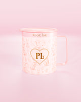 Taza vaso de acero inoxidable rosa P.Louise Hunny Bunny