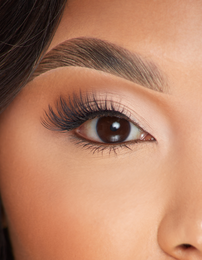Himmlische halbe falsche Wimpern