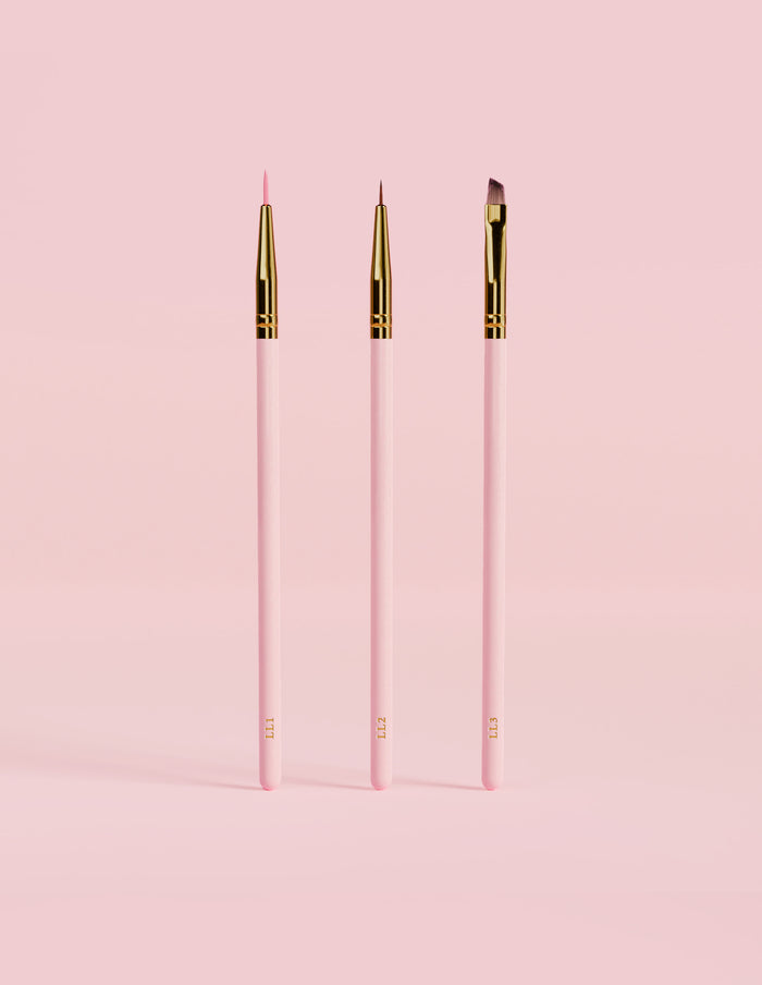 Learning Lines 3-teiliges Eyeliner- und Detailpinsel-Set