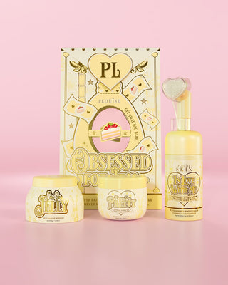 P.Louise Obsessed For Less Hautpflege-Set in Erdbeer-Shortcake