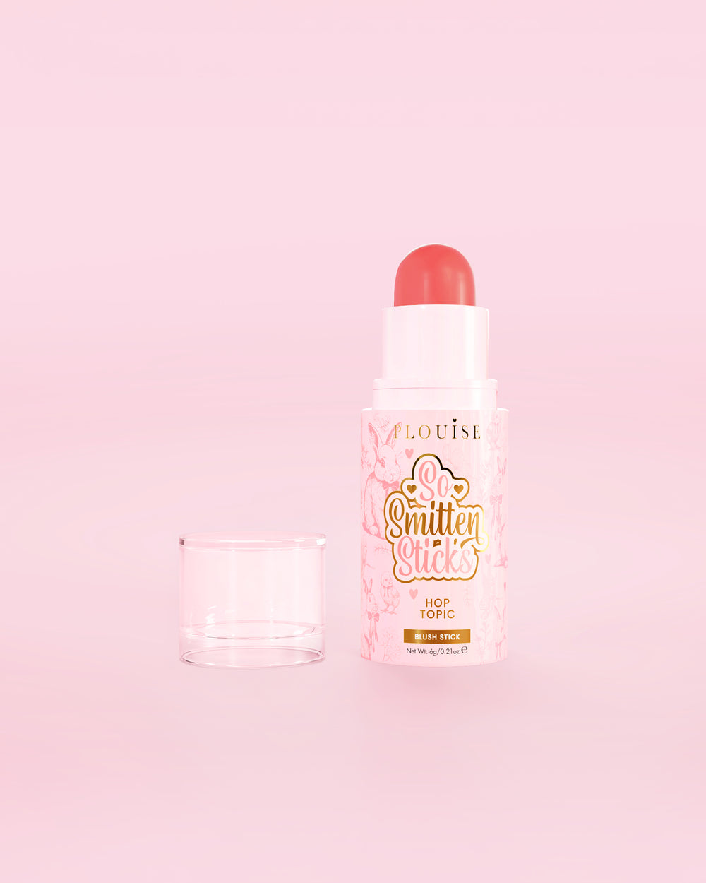 P.Louise So Smitten Blush Stick en tono lúpulo