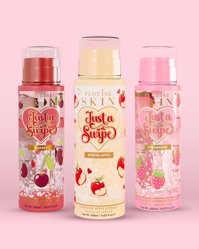 Nur ein Swipe Micellar Water - Dreifach sauberes Trio