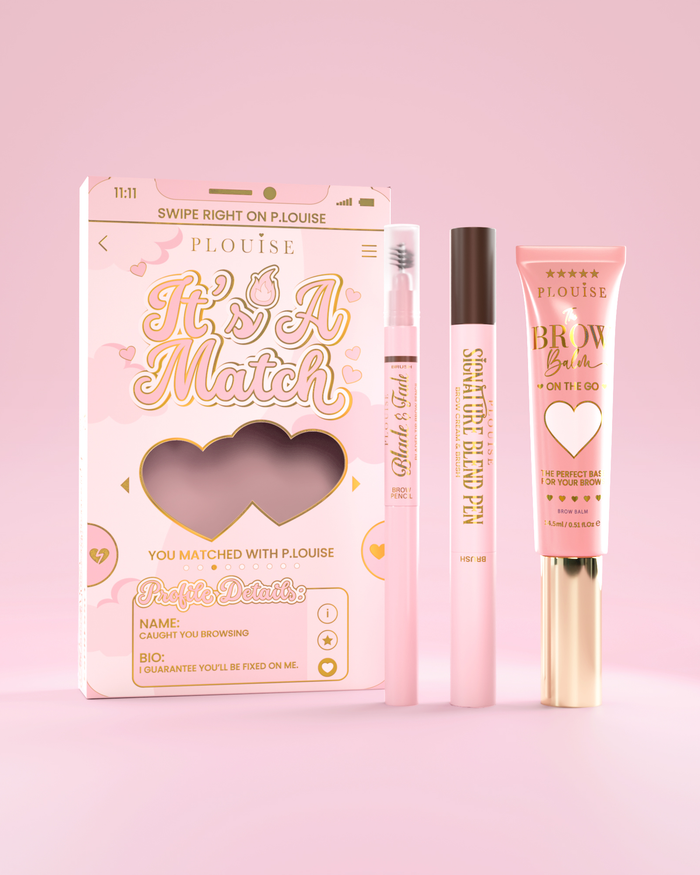 Es ist ein Match-Brow-Sculpting-Set