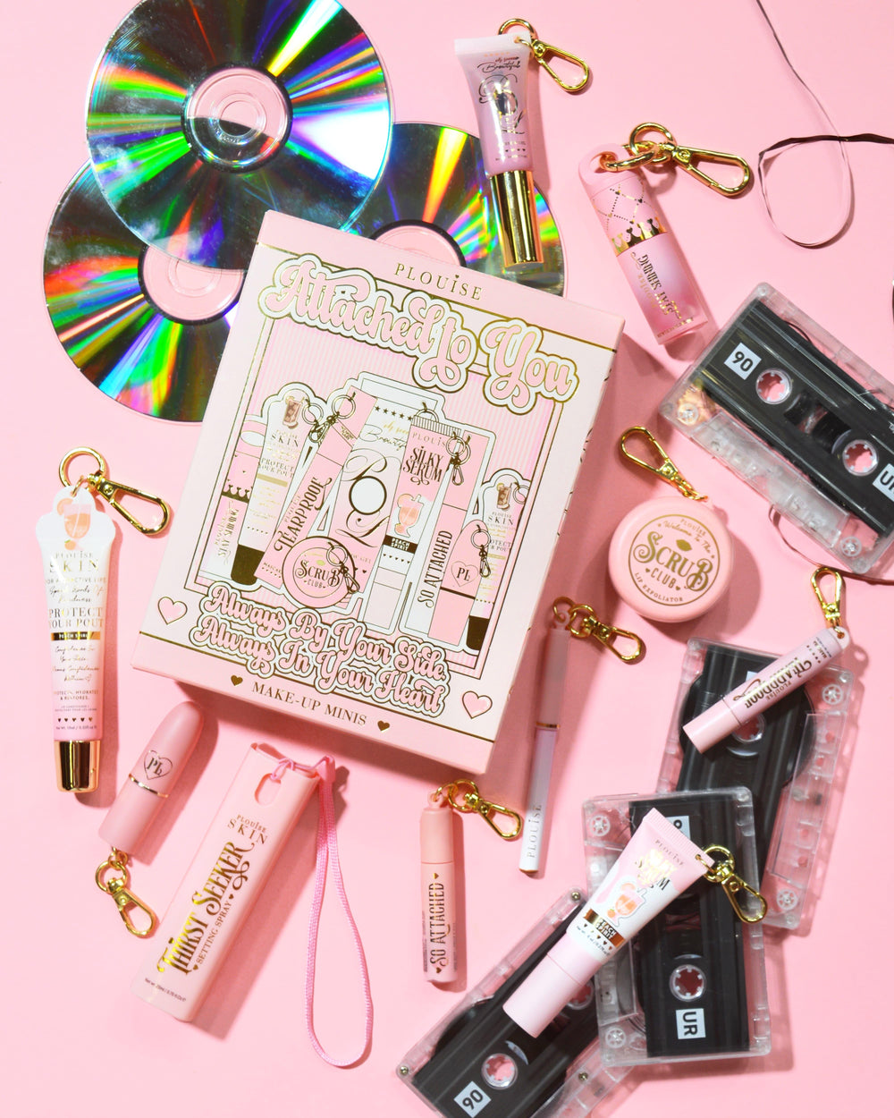 Paquete de llaveros adjunto a usted