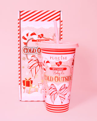 P.LOUISE baby e rece afară și Santas Little Helper Sippy