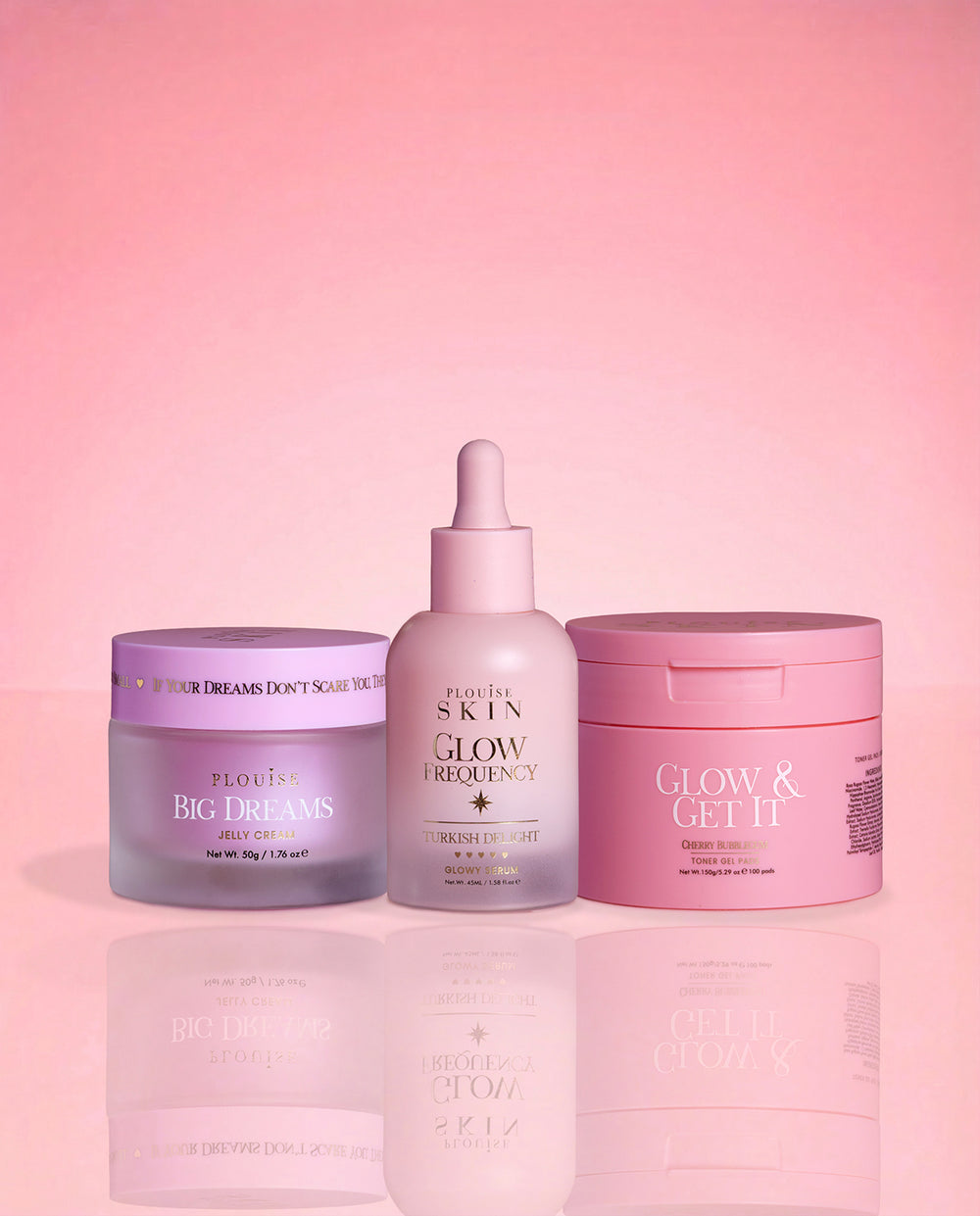Trío de cuidado de la piel PDRN vegano y colágeno Glow Glow de P.Louise