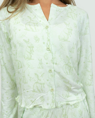 Somebunny Loves You Rosa Häschen-Pyjama