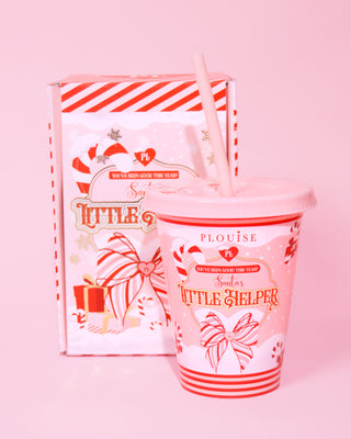 P.LOUISE baby e rece afară și Santas Little Helper Sippy