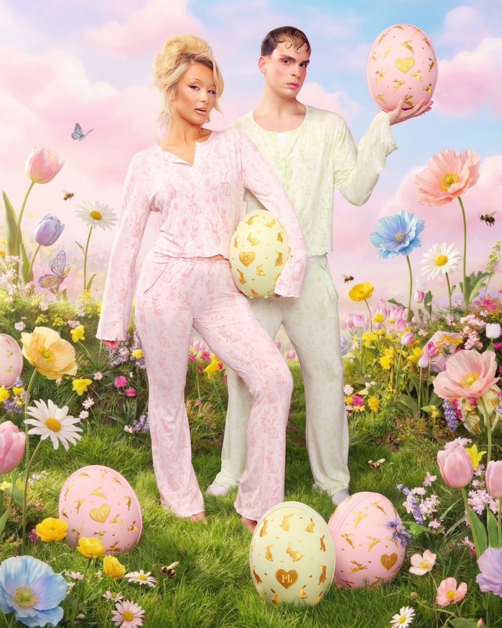 Somebunny Loves You Bunny-Pyjama