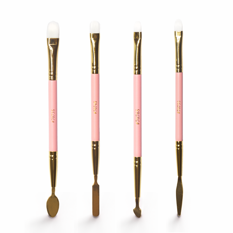 Juego de brochas para espátula para tallar Remove & Improvement de 4 piezas
