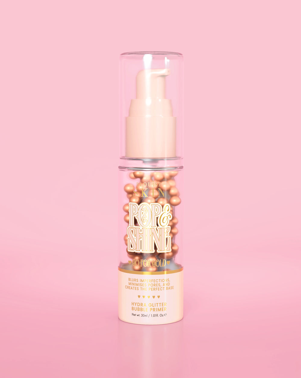 Pop & Shine Glitter Bubble Primer – Entscheiden Sie sich für Gold