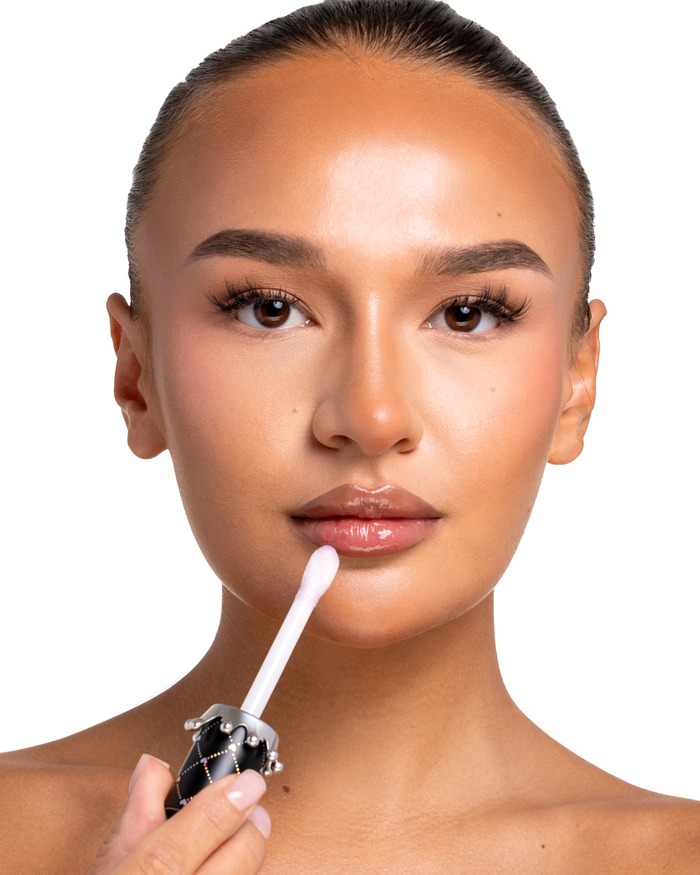 Dúo de acondicionador y aceite para labios Halloween Crystal Bad Bitch Energy
