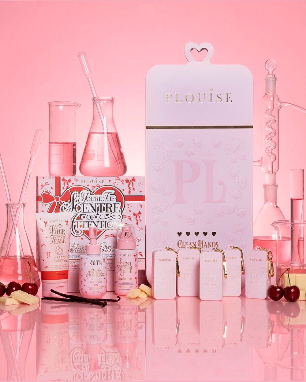 Set de regalo en spray limpiador de manos y cuidado corporal Pamper Me PR