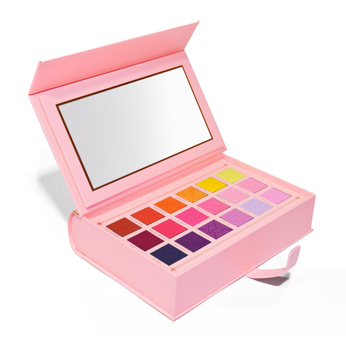 Schalten Sie Ihre Kreativität-Regenbogen-Lidschatten-Palette frei