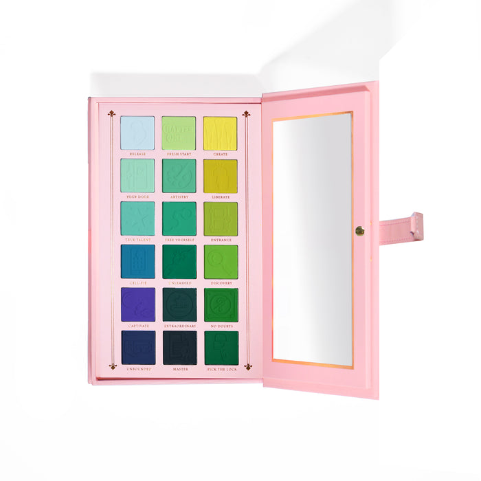 Schalten Sie Ihre Kreativität-Regenbogen-Lidschatten-Palette frei